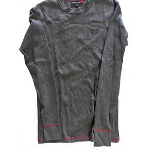 NEW NASTY PIG men's union long sleeve tee in grey